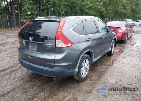 2013 Honda Cr-V Ex-L from USA, damaged, VIN 2HKRM4H74DH637826
